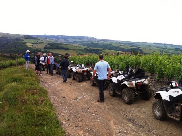  Cuatrimoto Hikes en Beaujolais 